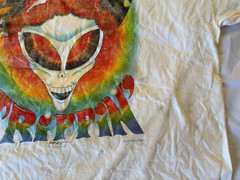 VINTAGE 1996 Fashion Victim SPACE TRIPPIN’ T-Shirt XL rare 90s hippie RARE