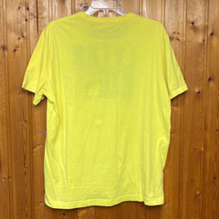 Express 100% Cotton Lemon Yellow Cool Graphic at Front Men’s Size L Worn Once !!