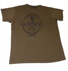 Guinness Crewneck Tee Men’s Medium Green Foreign Stout Bartender Frat Dad Irish