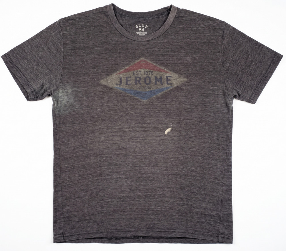 MEN’S TSHIRT: Blue 84 Jerome Arizona Vintage Paper Thin Burnout Soft Cotton XL