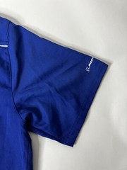 Rare Boeing Starliner Mars Project Blue Black Retro Bowling S/S Shirt Mens L EUC