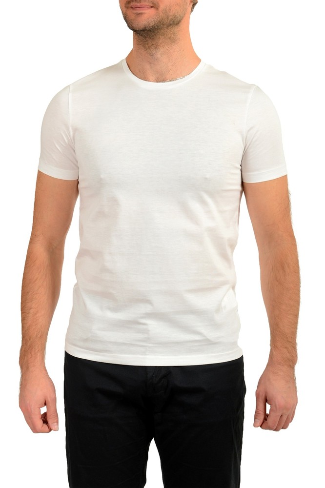 Hugo Boss “Tessler 100” Men’s Slim Fit Mercerized Crewneck T-Shirt US 2XL IT 56