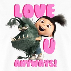 Minions Agnes And Kyle Love U Anyways! Men’s T-Shirt