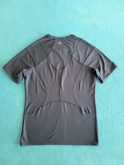 Tommie Copper Compression Shirt Mens 2XL 0873MR Lower Back Support Black
