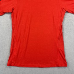 Artilect Systems Shirt Men Large Red A/sys 1 Boulder 125 Merino Wool Base Layer