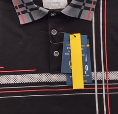 Men’s Luxurious Polo Shirt,Italian Style,Stretch M to 4XL.…A5.A