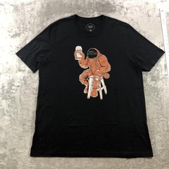 Modern Times Beer Shirt Mens 2XL Black Astronaut Space Graphic Tee USA Beer