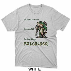 Catching Nothing Priceless Funny Fishing T-Shirt