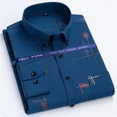 Men’s Dress Shirts Long Sleeves Business Botton Down Non Iron Casual Shirts Tops