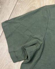 Public Rec Mens Go To V Neck Shirt Performance Stretch Pima Cotton Green Size M