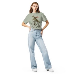 Penny Farthing Praying Mantis T-Shirt Comfort Colors Premium Cotton Tee S-4XL
