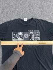Vintage 2005 Public Enemy Fear Of A Black Planet XL Black T Shirt Very Rare Rap
