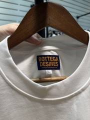 BRAND NEW – Bottega Desires Tee T-Shirt F**k Joke (L) White Black