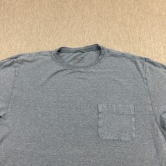 Patagonia Shirt Medium Blue Pocket Tee Striped Short Sleeve Casual Cotton 52600