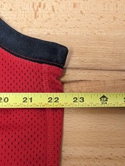 Air Jordan Last Shot Photo Jersey Men L Jumpman Mesh Last-Dance MJ Bulls Sewn