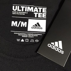 Adidas Men’s Ultimate Graphic T-Shirt Size M-XL Black Navy Blue White Gray