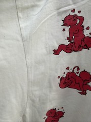 Vintage 1990s Devil Sex Funny Graphic Fashion Victim T Shirt Rare XL Extra Large