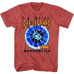 Def Leppard Adrenalize Album Cover 1992 Men’s T Shirt XL