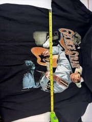 Vintage George Strait Shirt Adult L Black Crewneck Tee Country Music 90s Y2K