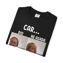 Cardio vs Carne Asada T-shirt | Two Panel Contrasting Reaction Meme | Latino