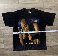 Vintage 2Pac All Eyes On Me Double Sided Rap Tee Size Large Tupac