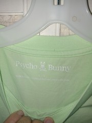 NWOT – Psycho Bunny Men’s Damon Graphic Tee Patina Green – Large – GORGEOUS
