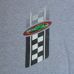 ARCTIC CAT ARCTICWEAR Vtg 90s Gray Ringer T-SHIRT Men’s L