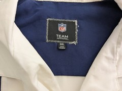 NFL Team Apparel Mens Seahawk Seattle Button-Up Bowling Shirt Size 3XL Authentic