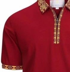 Men’s Luxurious Fine Cotton Polo Shirt,Italian Style,Stretch M to 3XL…A10.A