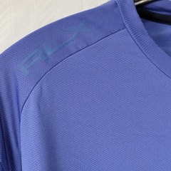 NWT $128 RLX Ralph Lauren Classic Fit Mesh Long Sleeve T Shirt Blue Size XL