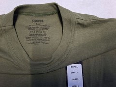 Soffe USMC OD Green Short Sleeve T-shirt – 50/50 Cotton Polyester Military Tee