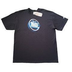 Vintage Nike Air Max T Shirt Extra Large Black Graphic Logo Short Sleeve NWT