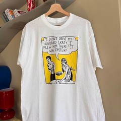 Vintage Roy Lichtenstein Pop Art Shirt Size XL