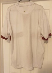 Shirt England 2004 White Red 48 Chest 30 Inch Length England Supporters
