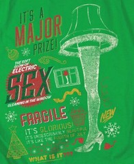 A Christmas Story “It’s A Major Prize” T-Shirt – Toddler through 4X
