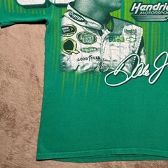 Dale Jr 88 Amp Energy NASCAR Racing T Shirt Green XL 2008 Hendrick Impala SS