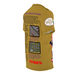 Gauntlet Tengen NES Retro Video Game Nintendo Box Cover Game T-Shirt