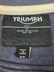 Bundle of 2 Men’s Triumph Logo T‑Shirt Grey Blue Men’s Med
