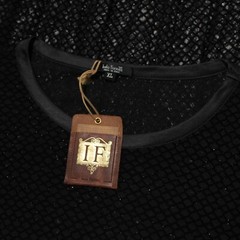Italo Ferretti NWT Semi Sheer Velvet Mesh T-Shirt Size XL In Black