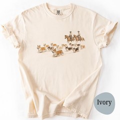 Western Corgi Shirt Corgi Sweatshirt Dog Person Gift T-Shirt