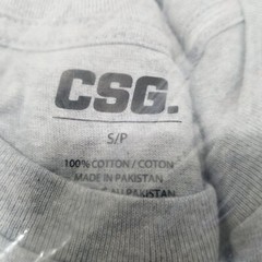 NWT CSG 3 Pack Curve Hem T-Shirts Men’s Size S Color Grey