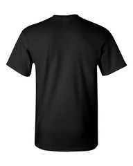 Gildan XL (10-pack) Black Solid Heavy Cotton Short Sleeve Blank T-Shirt XL