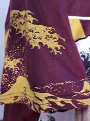 Fresh Laundry Short Sleeve Tshirt Tokyo Surf Club Burgandy Large Printed On…