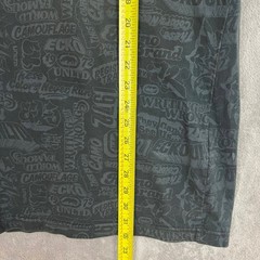 Y2K Ecko Unltd Graphic T Shirt Mens XL Graffiti Style Grunge Skater Streetwear
