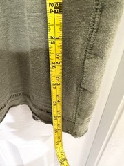 Canyon River Blues Vintage Men’s XL Olive Green Henley Shirt Cotton Tee
