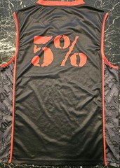Rich Piana y2k Gym Bodybuilding Workout Fitness gym Jersey Polyester Large New