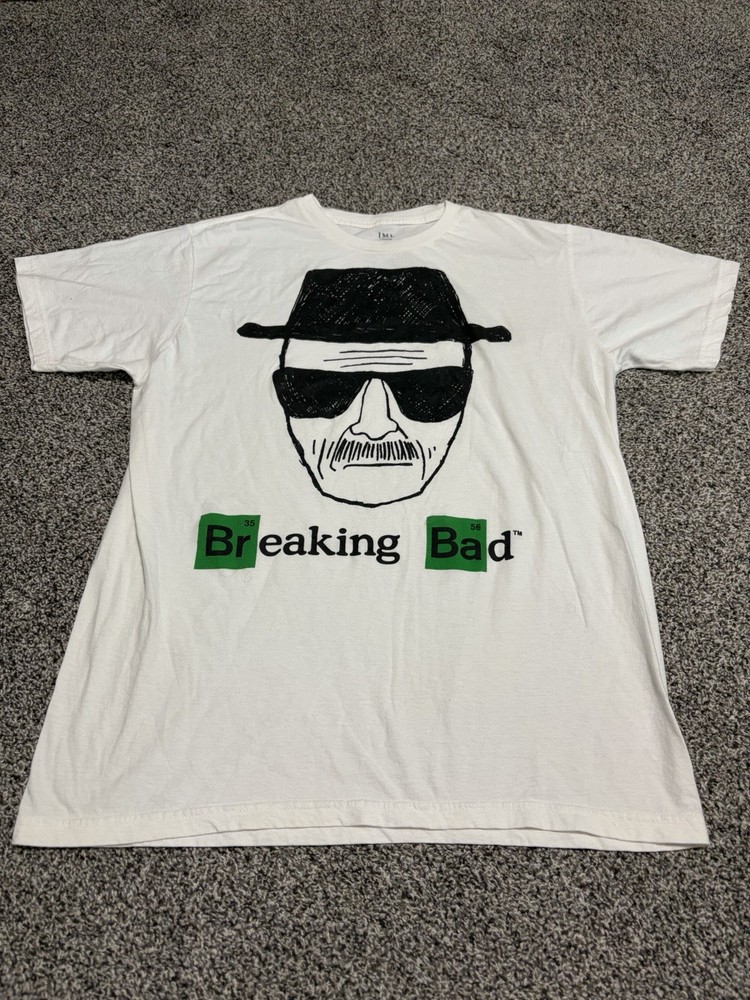 Breaking Bad Mens T-Shirt Sketch Walter White Heisenberg Men’s Size XL 2014 IMC