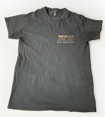 black T-shirt from New Look features a small “Tokyo Japan”