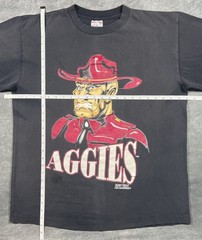 Vintage 90s Aggies New Mexico State NMSU T-Shirt Size XL