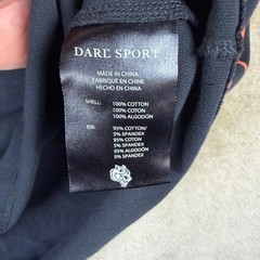 Darc Sport x Gold’s Gym On Fire Premium Tee Black Medium LCTT001-344-001-M NEW